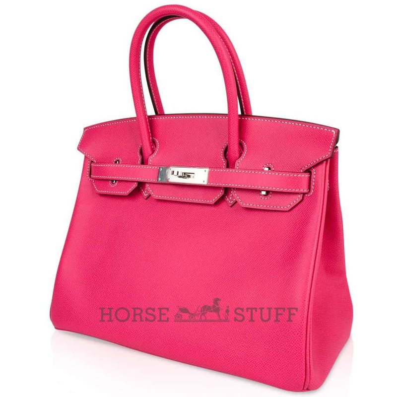 Hermès Birkin 30 Rose Tyrien Epsom PHW