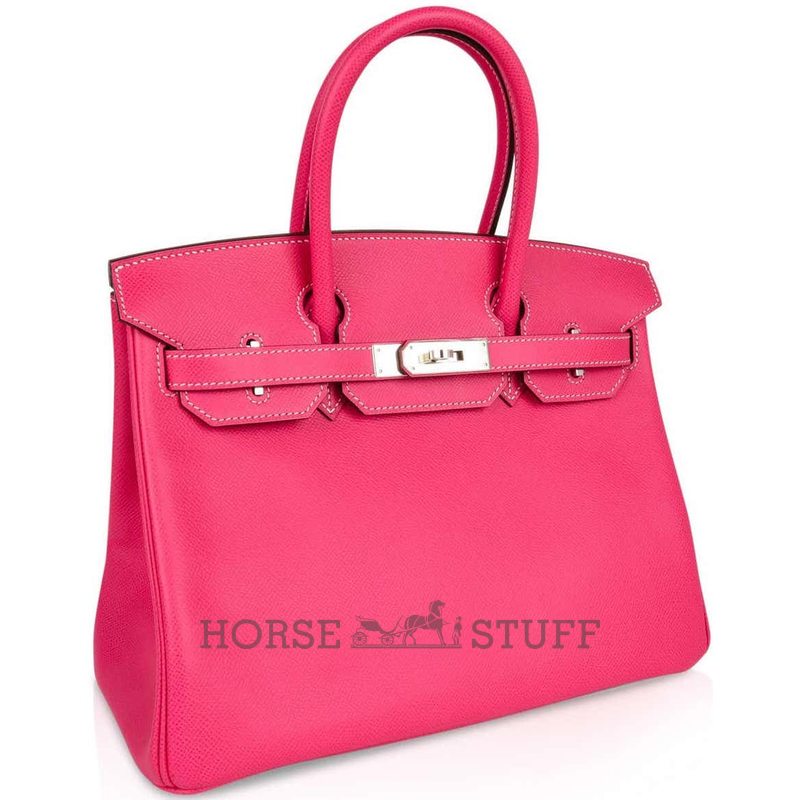 Hermès Birkin 30 Rose Tyrien Epsom PHW