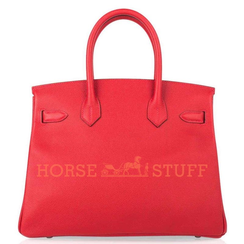 Hermès Birkin 30 Rouge Casaque Epsom PHW