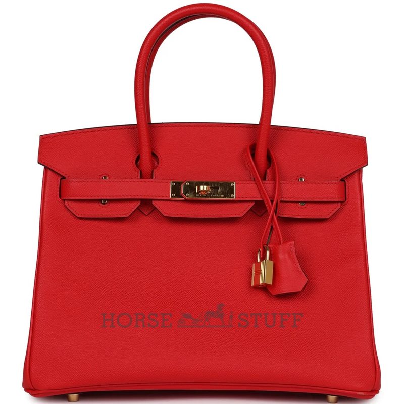 Hermès Birkin 30 Rouge de Coeur Epsom GHW