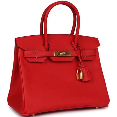 Hermès Birkin 30 Rouge de Coeur Epsom GHW
