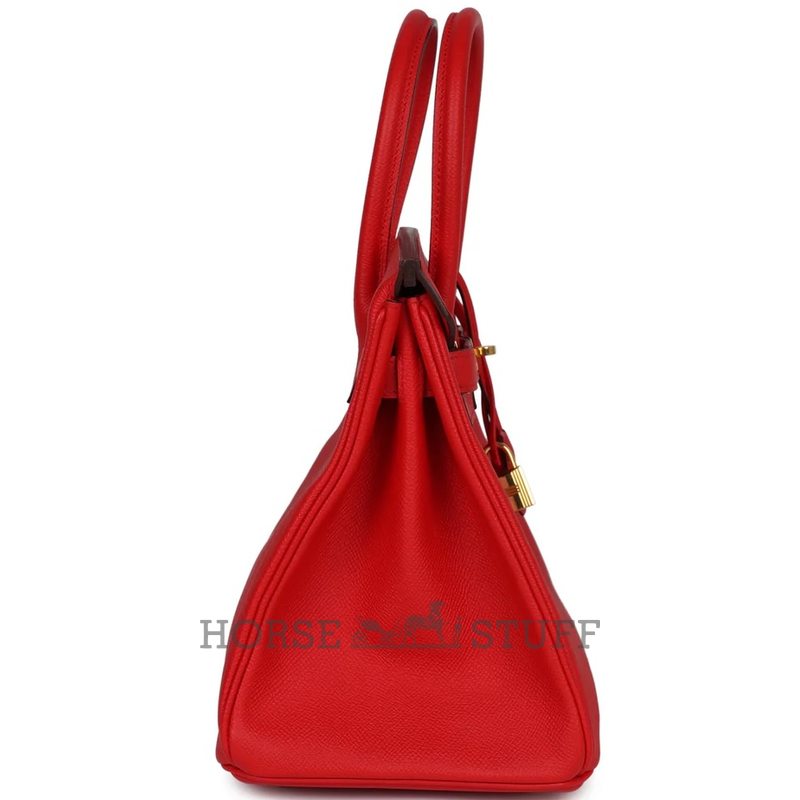 Hermès Birkin 30 Rouge de Coeur Epsom GHW