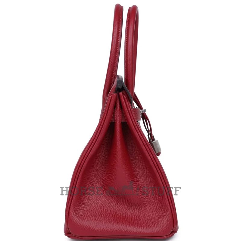 Hermès Birkin 30 Rouge Grenat Epsom PHW