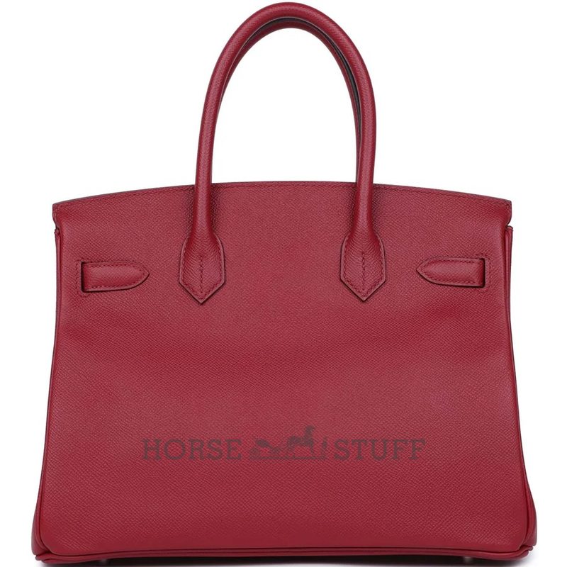 Hermès Birkin 30 Rouge Grenat Epsom PHW