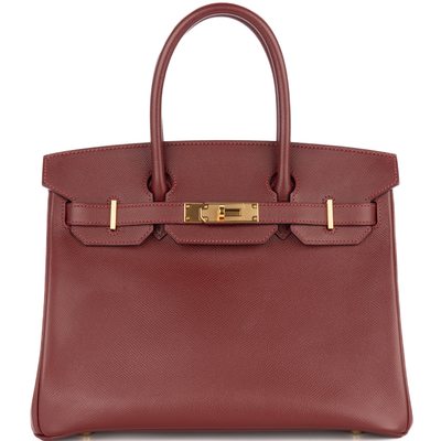 Hermès Birkin 30 Rouge H Epsom GHW