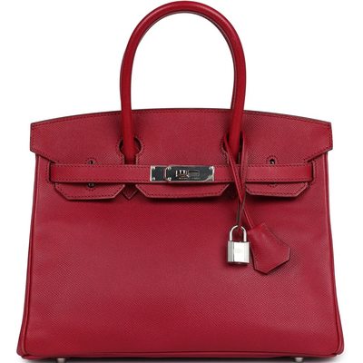 Hermès Birkin 30 Rubis Epsom PHW