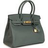 Hermès Birkin 30 Vert Amande Epsom GHW