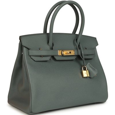 Hermès Birkin 30 Vert Amande Epsom GHW