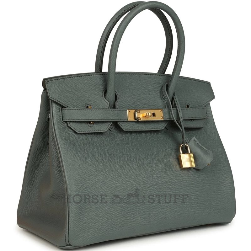 Hermès Birkin 30 Vert Amande Epsom GHW