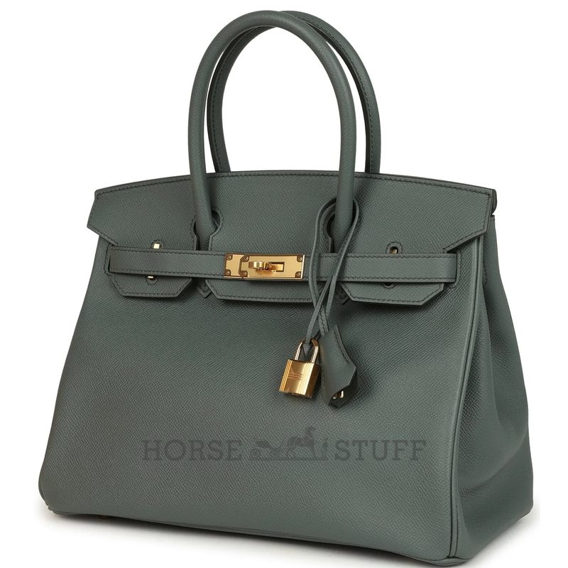 Hermès Birkin 30 Vert Amande Epsom GHW