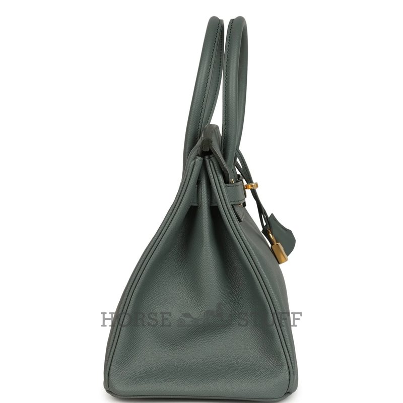Hermès Birkin 30 Vert Amande Epsom GHW