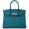 Hermès Birkin 30 Vert Bosphore Epsom PHW