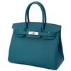 Hermès Birkin 30 Vert Bosphore Epsom PHW