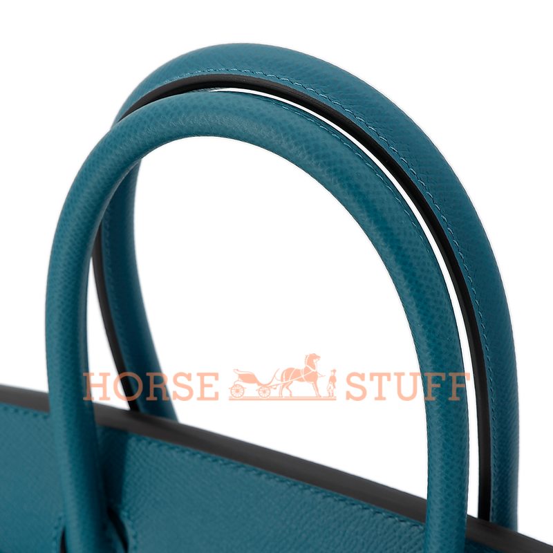 Hermès Birkin 30 Vert Bosphore Epsom PHW