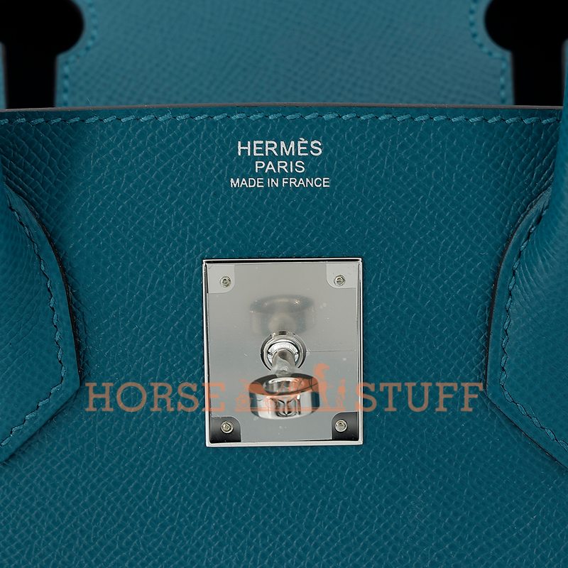 Hermès Birkin 30 Vert Bosphore Epsom PHW