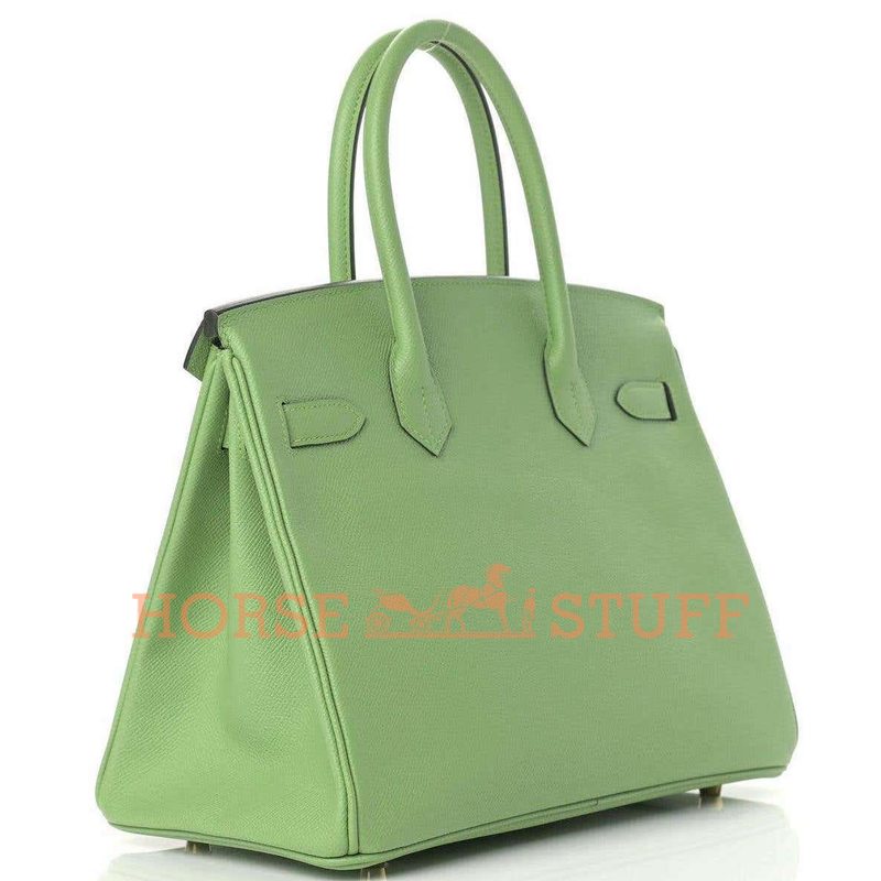 Hermès Birkin 30 Vert Criquet Epsom GHW