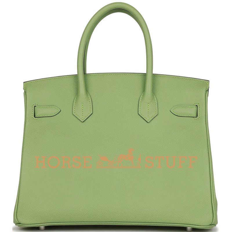 Hermès Birkin 30 Vert Criquet Epsom PHW