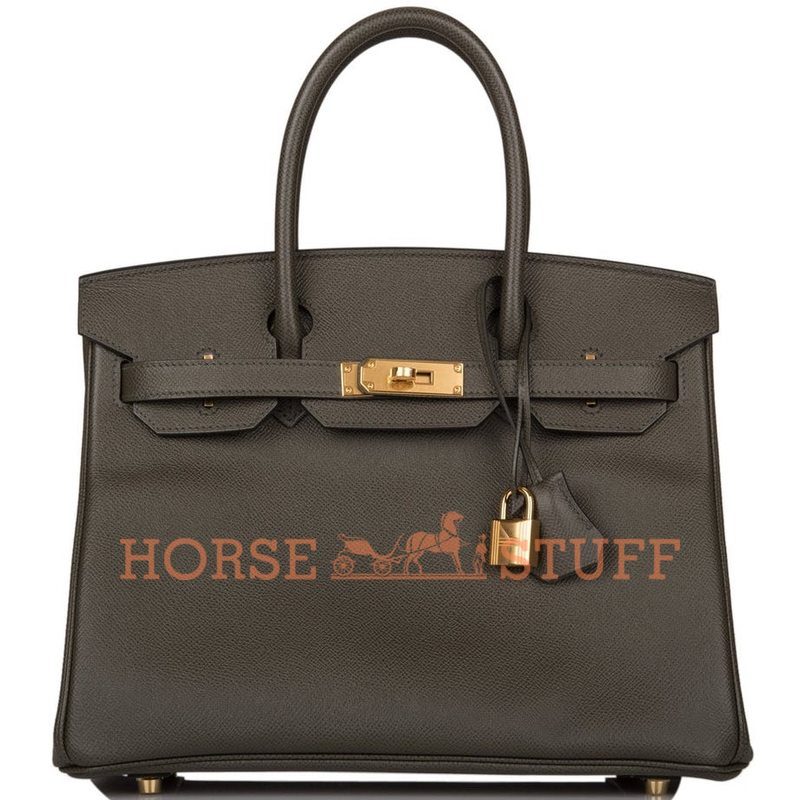 Hermès Birkin 30 Vert de Gris Epsom GHW