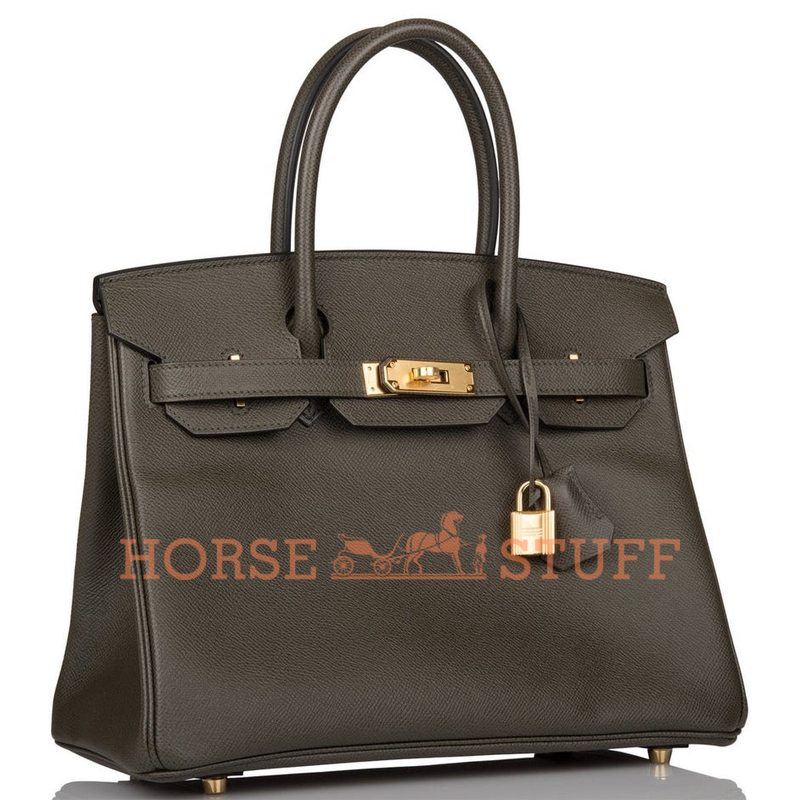 Hermès Birkin 30 Vert de Gris Epsom GHW