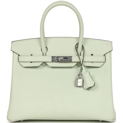 Hermès Birkin 30 Vert Fizz Epsom PHW