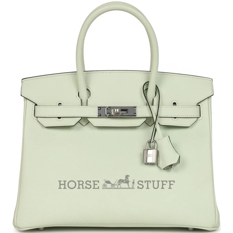 Hermès Birkin 30 Vert Fizz Epsom PHW