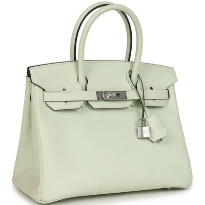 Hermès Birkin 30 Vert Fizz Epsom PHW