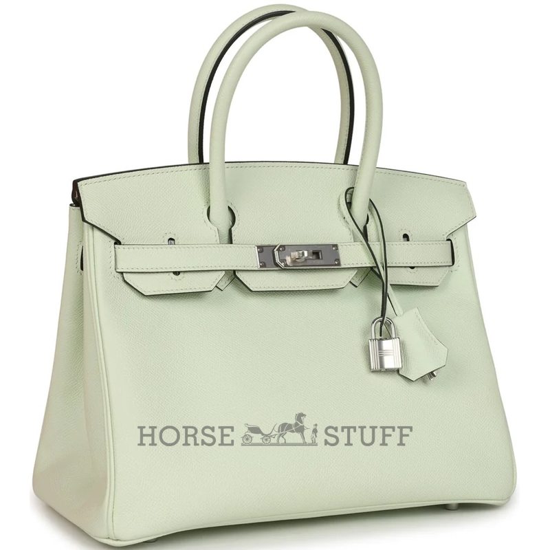 Hermès Birkin 30 Vert Fizz Epsom PHW