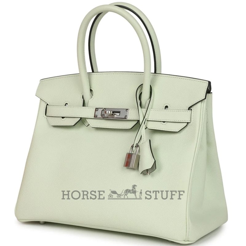 Hermès Birkin 30 Vert Fizz Epsom PHW