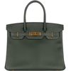 Hermès Birkin 30 Blue Pale Clemence GHW