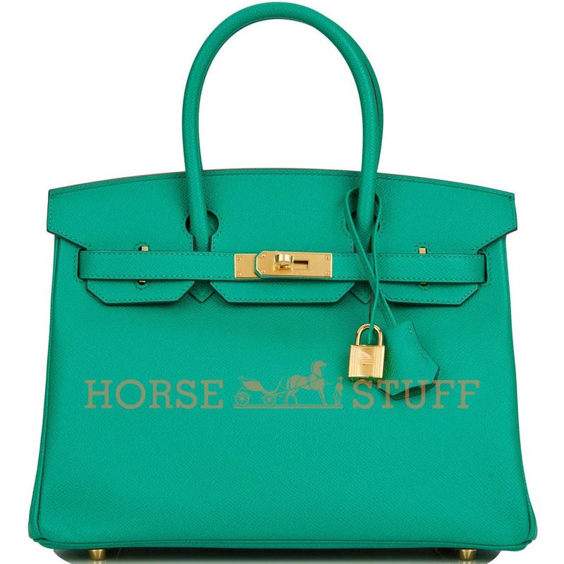 Hermès Birkin 30 Vert Jade Epsom GHW