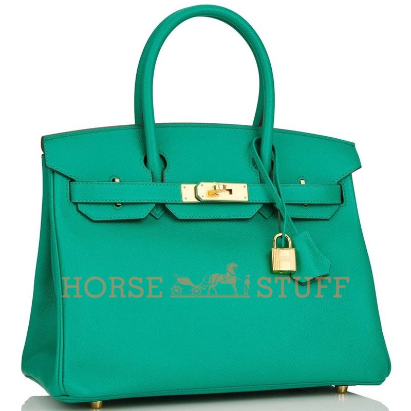 Hermès Birkin 30 Vert Jade Epsom GHW