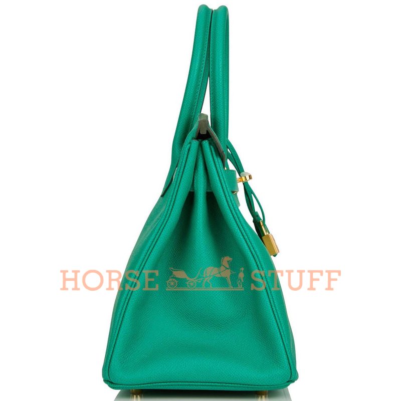 Hermès Birkin 30 Vert Jade Epsom GHW