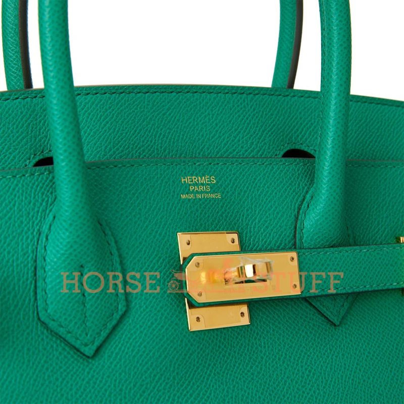 Hermès Birkin 30 Vert Jade Epsom GHW