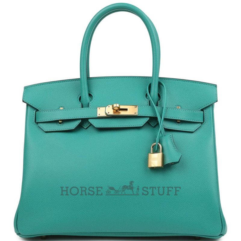Hermès Birkin 30 Vert Verone Epsom GHW