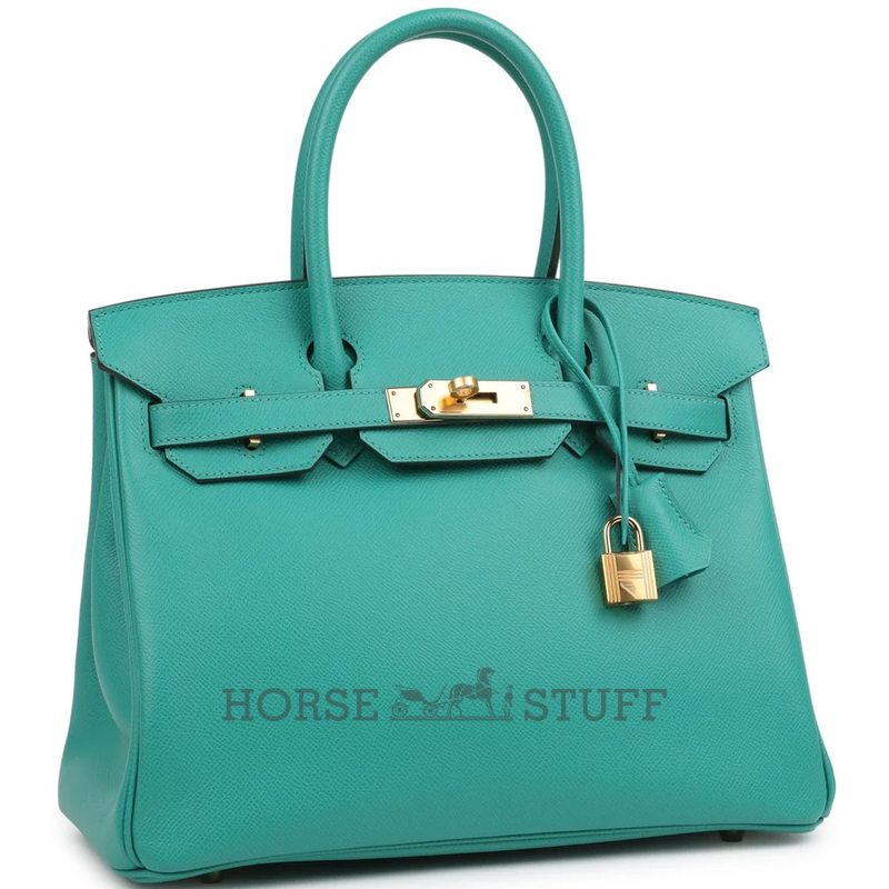 Hermès Birkin 30 Vert Verone Epsom GHW