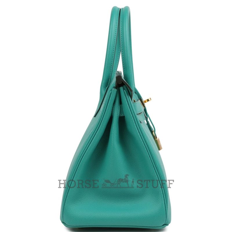 Hermès Birkin 30 Vert Verone Epsom GHW