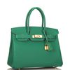 Hermès Birkin 30 Vert Vertigo Epsom GHW