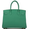 Hermès Birkin 30 Vert Vertigo Epsom GHW