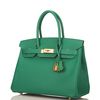 Hermès Birkin 30 Vert Vertigo Epsom GHW