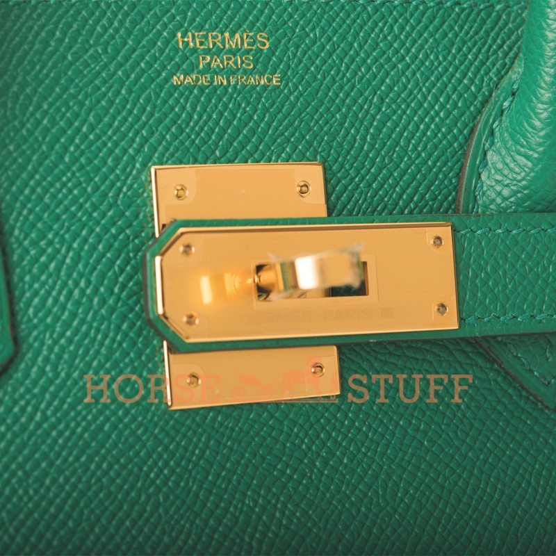 Hermès Birkin 30 Vert Vertigo Epsom GHW