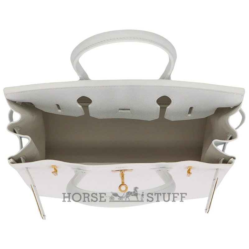 Hermès Birkin 30 White Epsom GHW