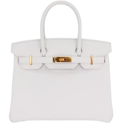 Hermès Birkin 30 White Epsom GHW