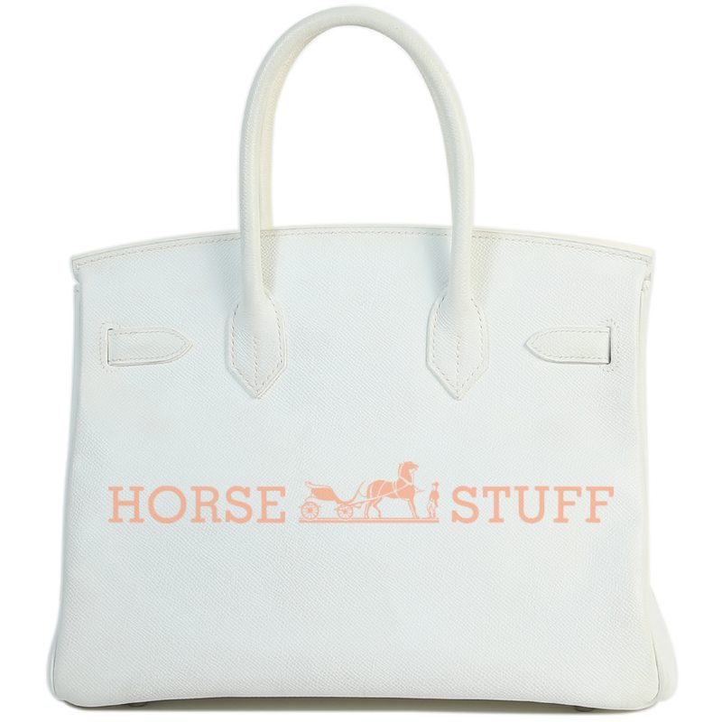 Hermès Birkin 30 White Epsom PHW