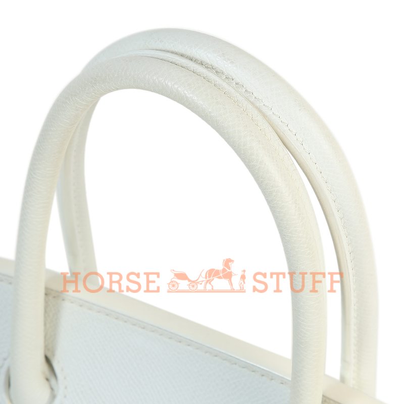 Hermès Birkin 30 White Epsom PHW