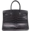 Hermès Birkin 30 Limited Edition "So Black" Black Matte Crocodile Niloticus PVD ( Black Hardware )