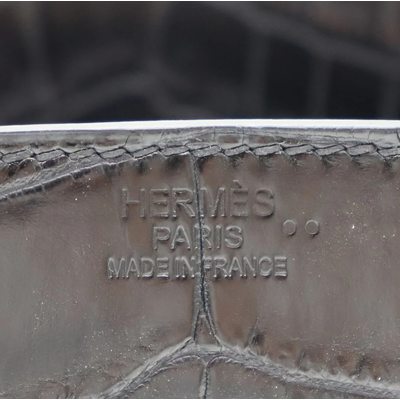 Hermès Birkin 30 Limited Edition "So Black" Black Matte Crocodile Niloticus PVD ( Black Hardware )