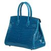 Hermès Birkin 30 Blue Izmir Lisse Crocodile Niloticus GHW