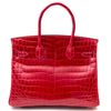 Hermès Birkin 30 Braise Lisse Crocodile Niloticus GHW