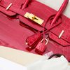 Hermès Birkin 30 Braise Lisse Crocodile Niloticus GHW