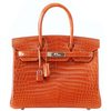 Hermès Birkin 30 Feu Lisse Crocodile Niloticus PHW